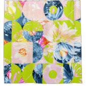 キューピッドとサイケ シャワーカーテン (正面)