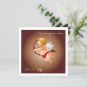 キューピッドと矢 招待状 (スタンド正面)