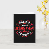 キューピッドのお気に入りの食事クルー感謝食事 カード (黄色い花)