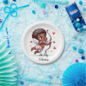 キューピッドのチャームベミーバレンタイン ペーパープレート (パーティー)