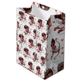 キューピッドのチャームベミーバレンタイン ミディアムペーパーバッグ (正面アングル)