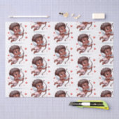 キューピッドのチャームベミーバレンタイン 薄葉紙 (クラフト)