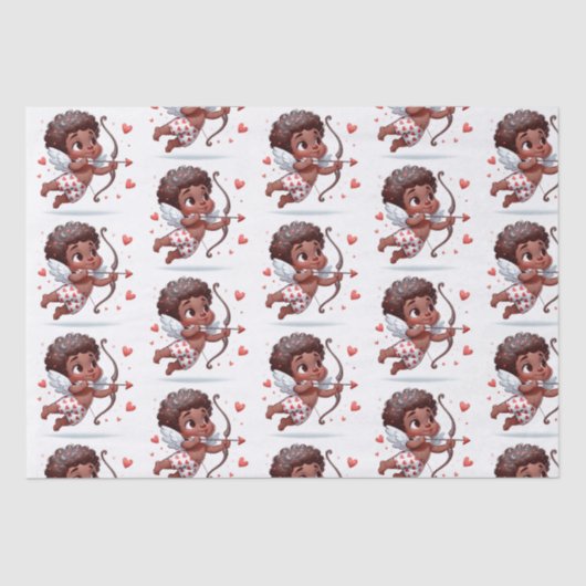 キューピッドのチャームベミーバレンタイン 薄葉紙 (正面)