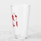キューピッドのデイグラス タンブラーグラス (左)
