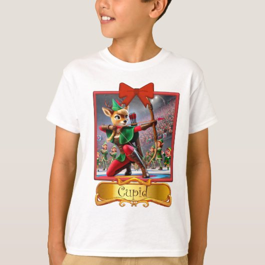 キューピッドのトーナメント Tシャツ (正面)
