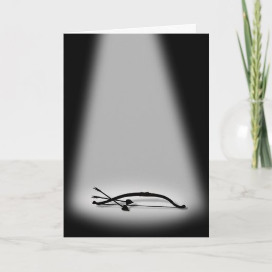 キューピッドの弓にスポットライト シーズンカード (正面)