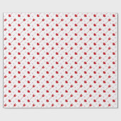 キューピッドの矢印の折り返し紙 ラッピングペーパー (フラット)