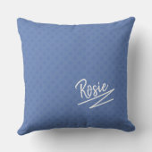 キューピッドの矢印は私のバレンタインハート パーソナライズされた クッション (裏面)