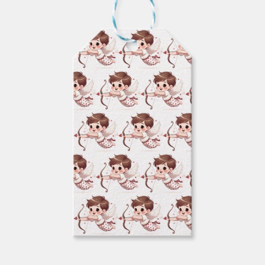 キューピッドの矢印は私のバレンタイン ギフトタグ (正面)