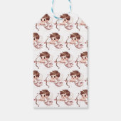 キューピッドの矢印は私のバレンタイン ギフトタグ (裏面)