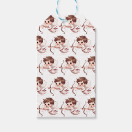 キューピッドの矢印は私のバレンタイン ギフトタグ