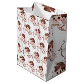 キューピッドの矢印は私のバレンタイン ミディアムペーパーバッグ (裏面アングル)