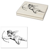 キューピッドの矢印 – ヴィンテージイラストレーション ラバースタンプ (押印)