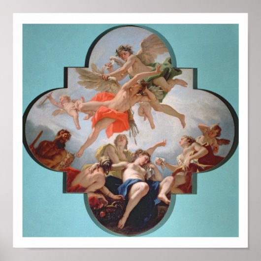 キューピッドの罰(油) ポスター (正面)