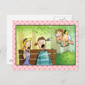 キューピッドアローバレンタイン シーズンポストカード (正面/裏面)