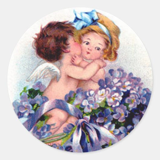 キューピッドキスシール ラウンドシール (正面)