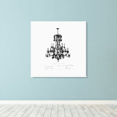 キューピッドキャンバスプリント キャンバスプリント (インサイチュ (ウッドフロア))