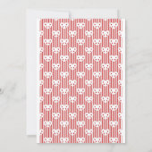 キューピッドネームゲームバレンタインデーパーティーゲーム 招待状 (裏面)