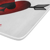 キューピッドハートブラックスペードサンダー_コーブ カッティングボード (角)