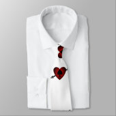 キューピッドハートブラックスペードサンダー_コーブ ネクタイ (タイ)