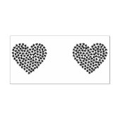 キューピッドハートラブエンジェルアロー ラバースタンプ (インプリント)