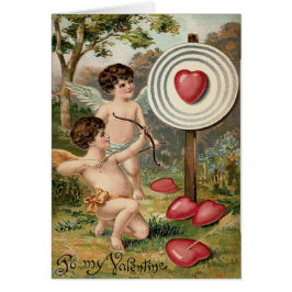 キューピッドハート弓矢ターゲットフィールド