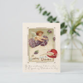 キューピッドハート紫忘れ私ではない ポストカード (スタンド正面)