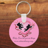 キューピッドハート キーホルダー (正面)