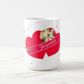 キューピッドバレンタインハートマグ コーヒーマグカップ (中央)