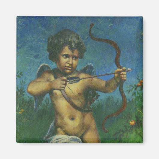 キューピッドフレスコデザイン マグネット (正面)