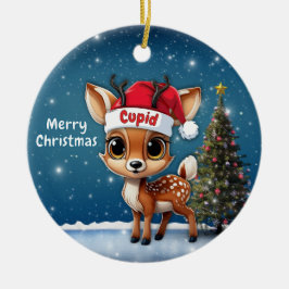 キューピッドベイビーシカ🦌 🎄 セラミックオーナメント