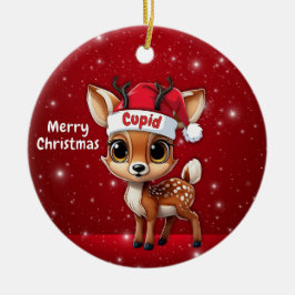 キューピッドベイビーシカ🦌 🎄 セラミックオーナメント