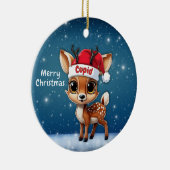 キューピッドベイビーシカ🦌 🎄 セラミックオーナメント (右)