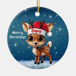 キューピッドベイビーシカ🦌 🎄 セラミックオーナメント