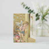 キューピッドボウアローハートバラバラ ポストカード (スタンド正面)