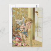 キューピッドボウアローハートバラバラ ポストカード (正面/裏面)