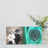 キューピッドレースハートシルクグリーンブルークロス黒 シーズンカード (スタンド正面)