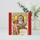 キューピッドヴィンテージバレンタインデー 招待状 (スタンド正面)