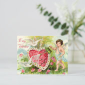 キューピッド付き庭園 シーズンポストカード (スタンド正面)