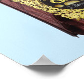 キューピッド付き王冠プレッツェル ポスター (角)