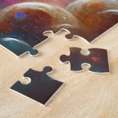 キューピッド射撃、 発砲ステンドグラスハートで彼の矢印 ジグソーパズル (側面)