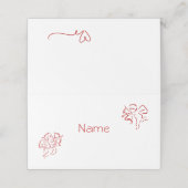 キューピッド座席表 プレイスカード (外部開封)