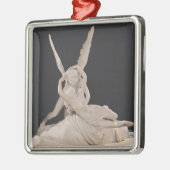 キューピッド1787-93年のキスが復興させる精神 メタルオーナメント (左)