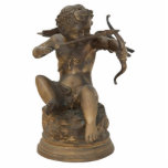 キューピッド2キーチェーン 写真彫刻キーホルダー<br><div class="desc">アクリルフォトスカルプチャーのキーチェーンとキューピッドの金ゴールドフィギュアのイメージは彼の弓と矢印を目指す。神話でクラシカルは、キューピッドは欲望、愛、魅力、愛情のローマの神である。彼はしばしば愛の女神ヴィーナスの息子と戦争の神の火星として描かれる。ラテン語ではアモール（「愛」）としても知られている。彼のギリシャ語の対応はエロスだ。マッチングアクリルフォトスカルプチャーピン、マグネット、オーナメント、彫刻を参照。HOLIDAYSセクションのACCESSORIESカテゴリの下のバレンタインのKeychainコレクション全体を参照。</div>