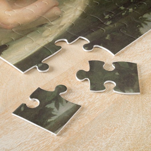 キューピッド(カピドン)エンジェルポートレートバイブゲロー ジグソーパズル (側面)