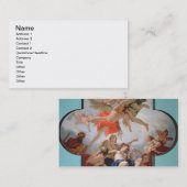 キューピッド(キャンバスの油)の罰 名刺 (正面/裏面)