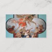 キューピッド(キャンバスの油)の罰 名刺 (裏面)