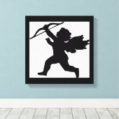 キューピッド キャンバスプリント (インサイチュ (ウッドフロア))