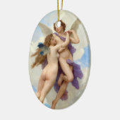 キューピッド&サイケヴィンテージブゲロー セラミックオーナメント (左)