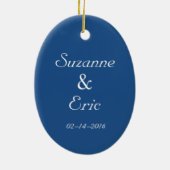 キューピッド&サイケヴィンテージブゲロー セラミックオーナメント (裏面)